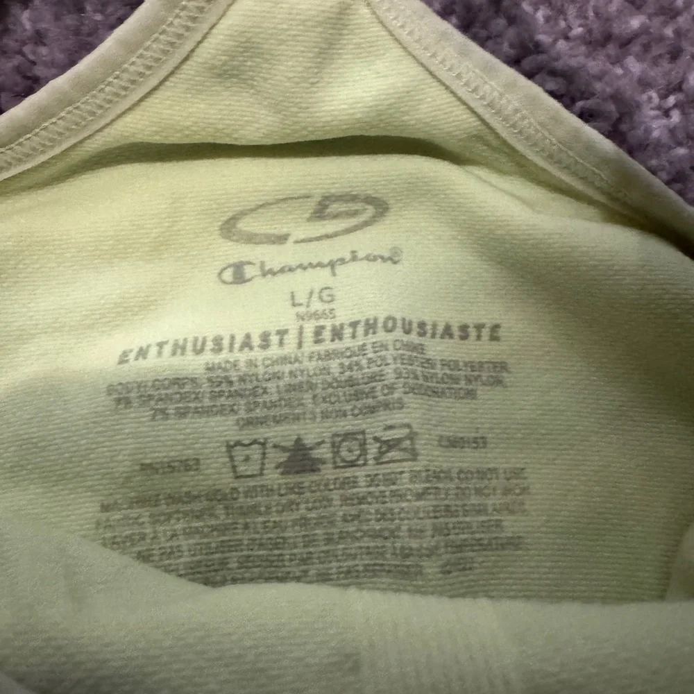 Champion/Ryka Sports Bra Size Large Blue and Yellow
